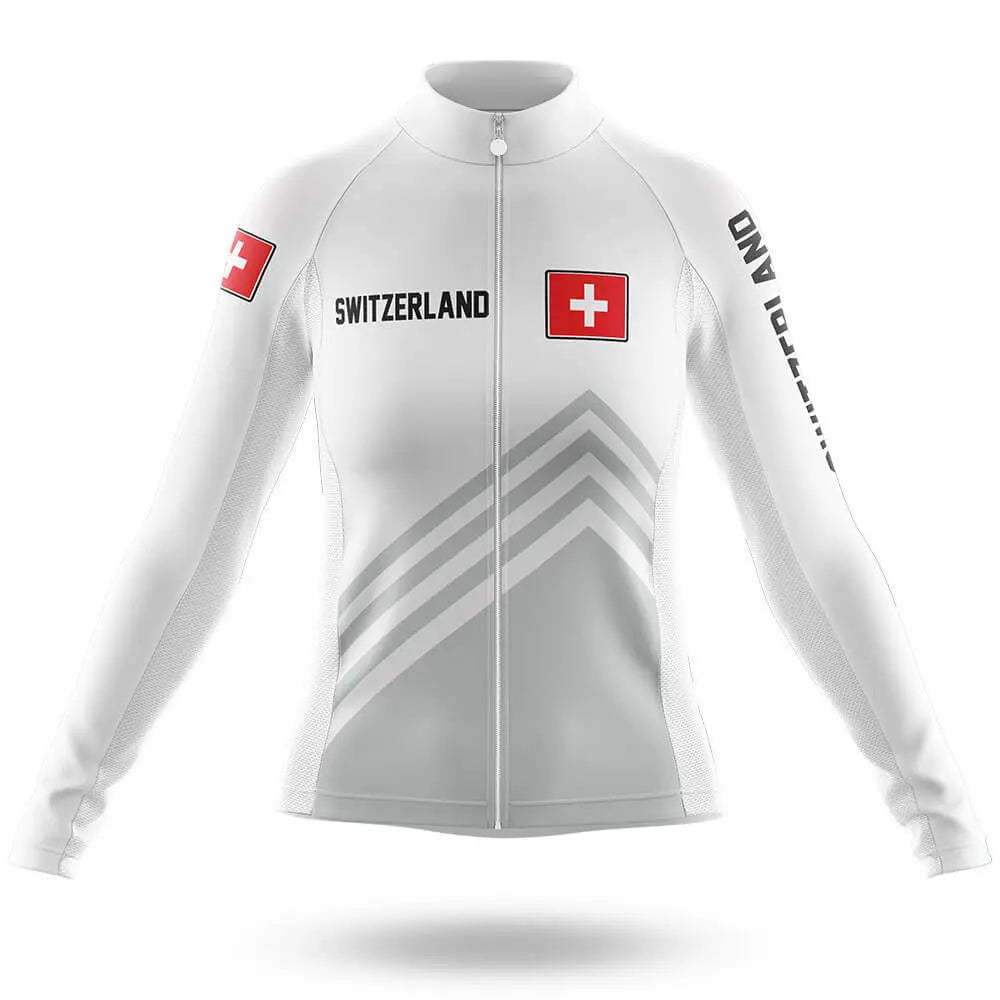 Switzerland S5 White - Women - Cycling Kit