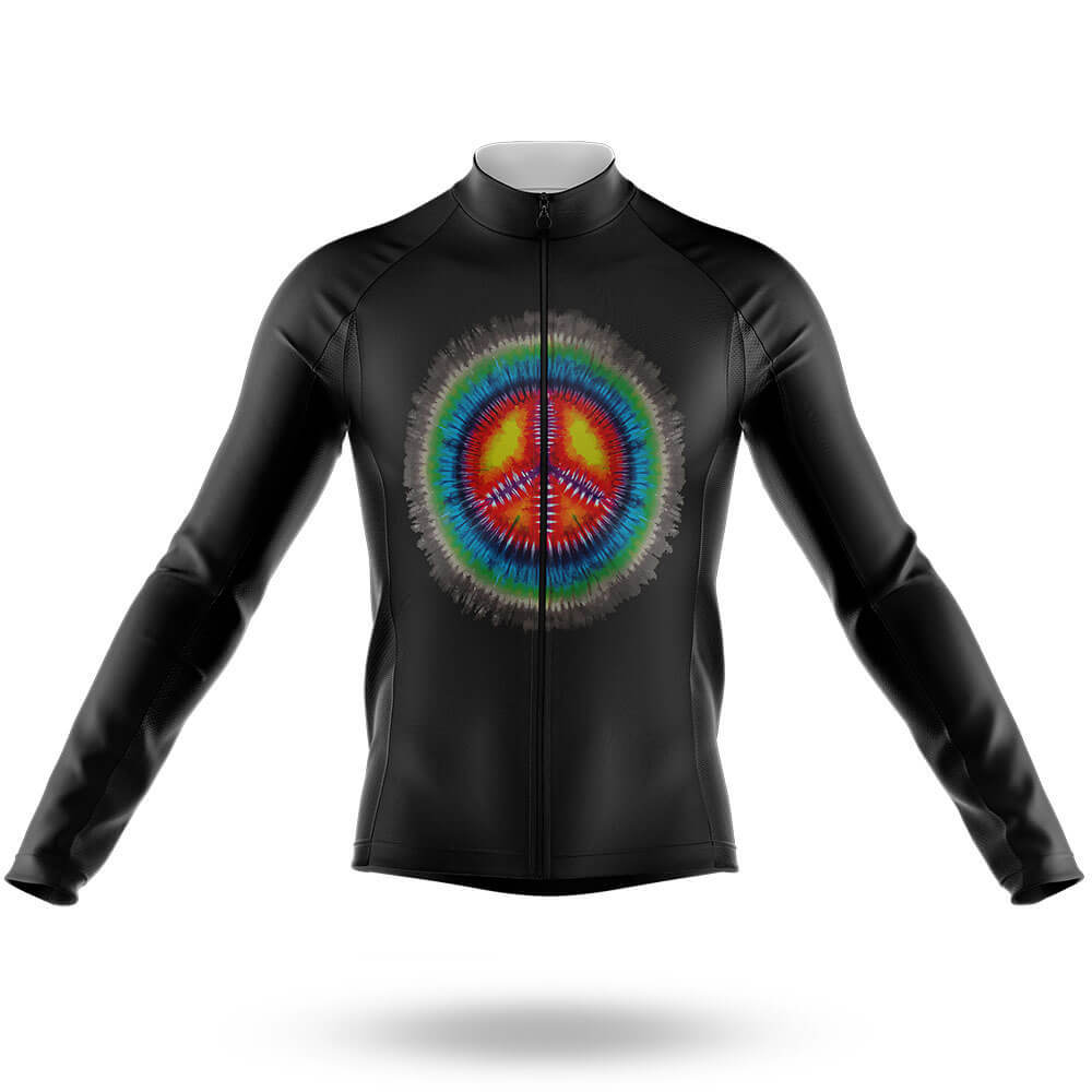 Tie Dye Peace Sign - Men's Cycling Kit