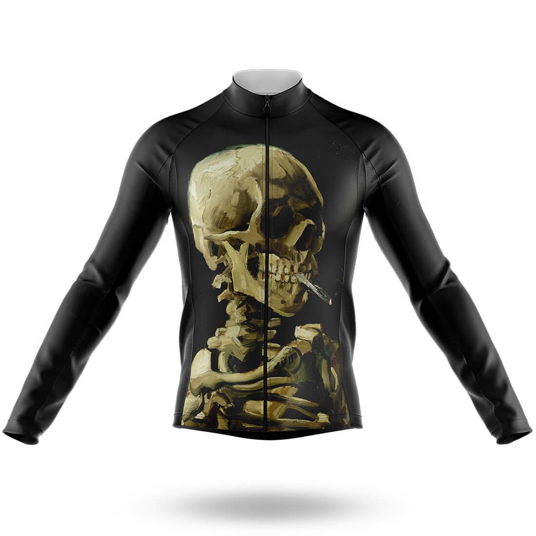 Skull with Cigarette - Men's Cycling Kit