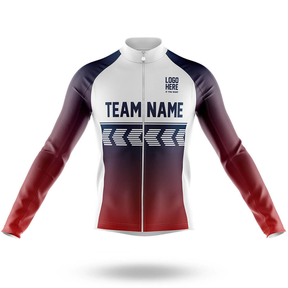 Custom Team Name S4 Navy - Men's Cycling Kit