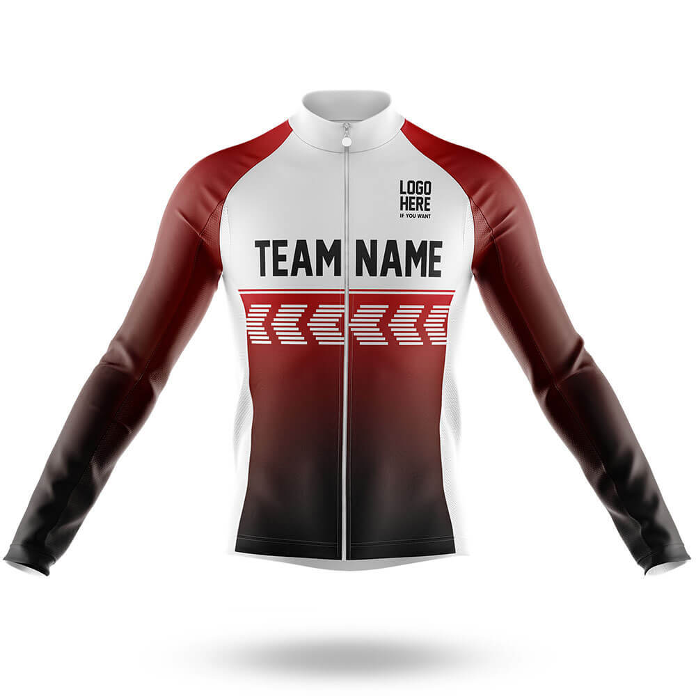 Custom Team Name S4 Red - Men's Cycling Kit
