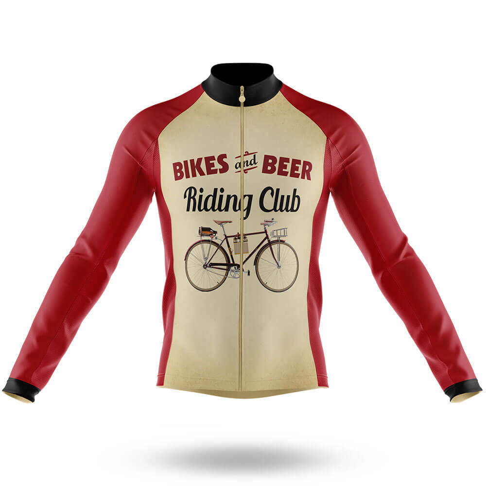 Retro Beer Riding Club Vintage - Men's Cycling Kit