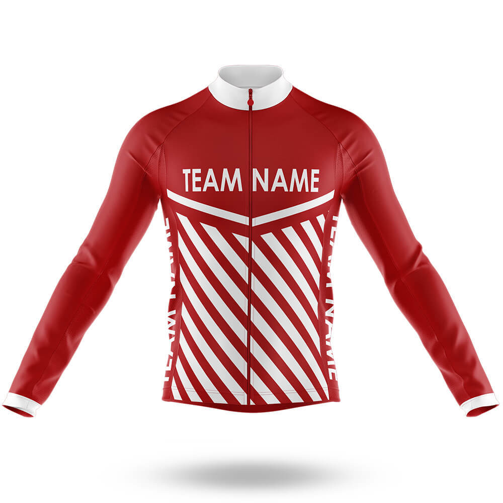 Custom Team Name M3 Red - Men's Cycling Kit