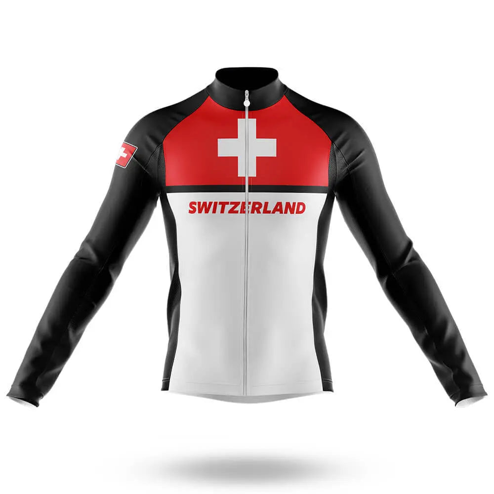 Switzerland S7 - Black - Men's Cycling Kit