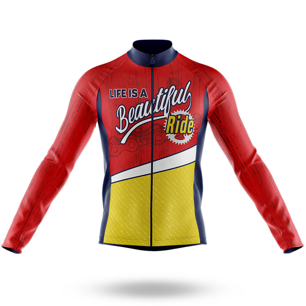 Life is A Beautiful Ride V2 - Men's Cycling Kit