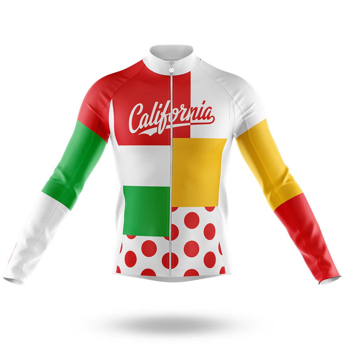 California 1985 Grand Tour Inspired Men's Cycling Jersey - Men's Cycling Kit