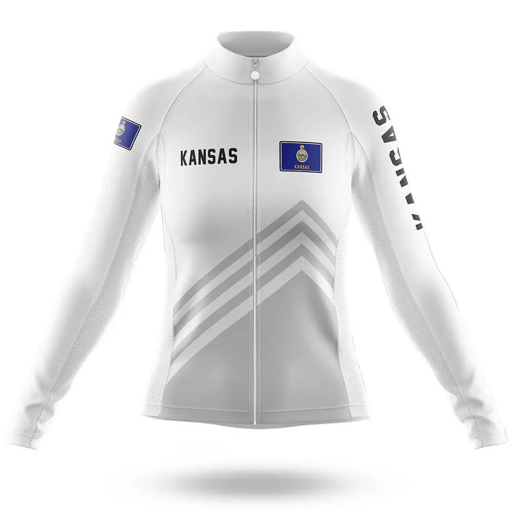 Kansas S4 White - Women - Cycling Kit