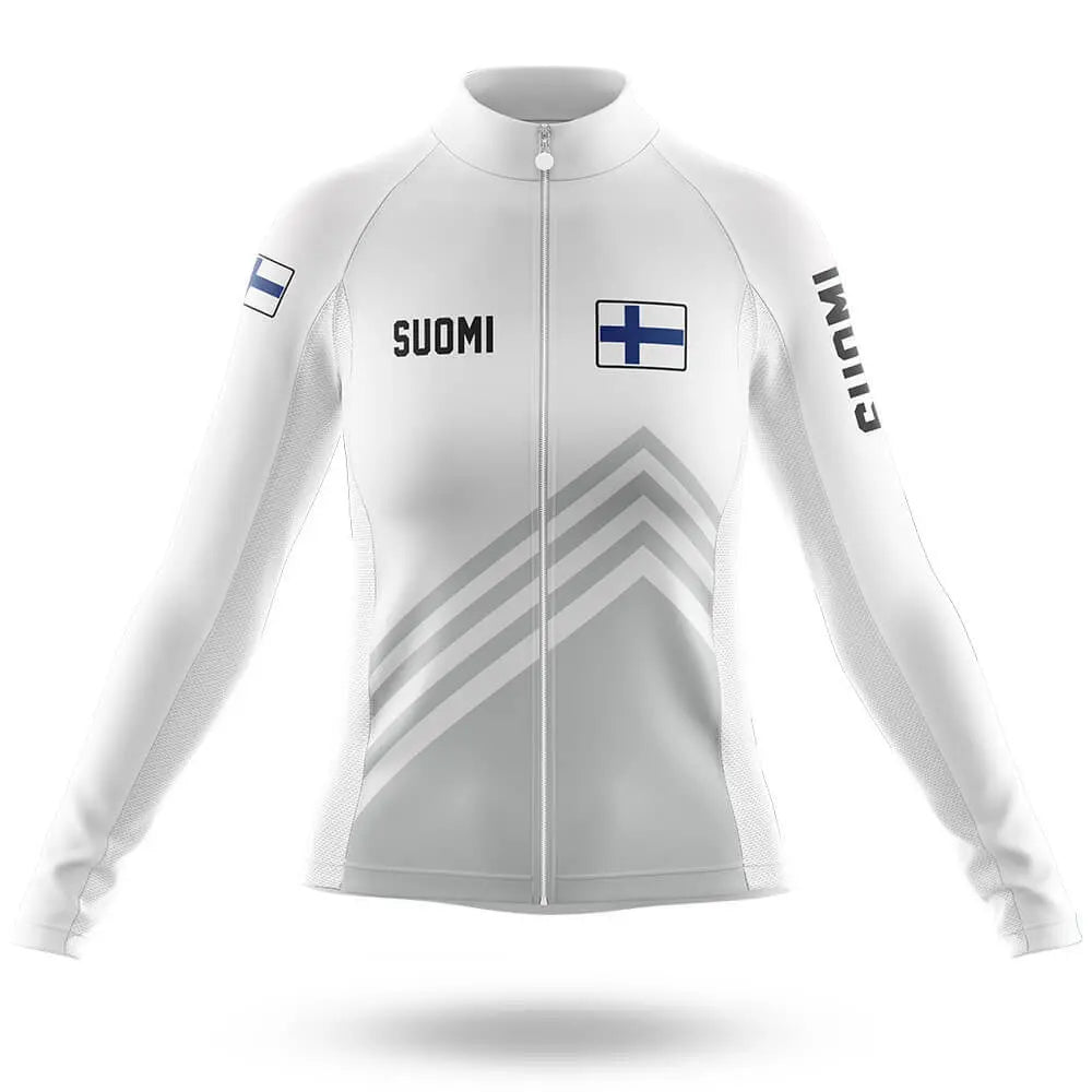 Suomi S5 White - Women - Cycling Kit
