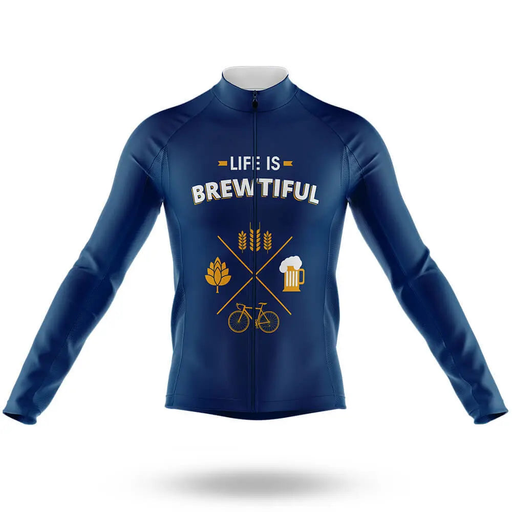 Brewtiful - Navy - Men's Cycling Kit