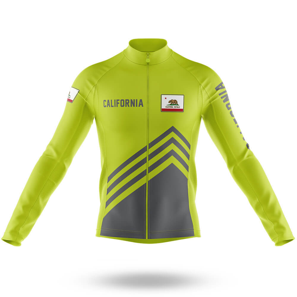 California S4 Lime Green - Men's Cycling Kit