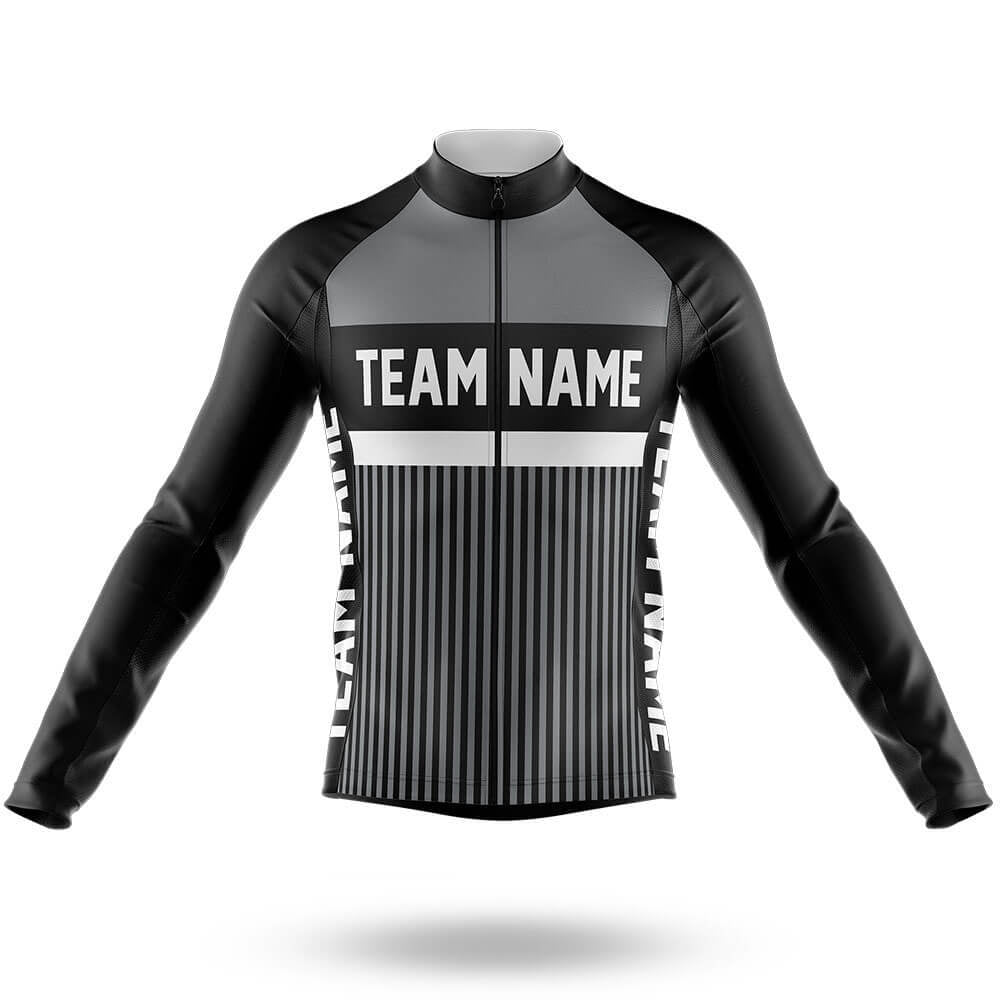 Custom Team Name M6 Grey - Men's Cycling Kit