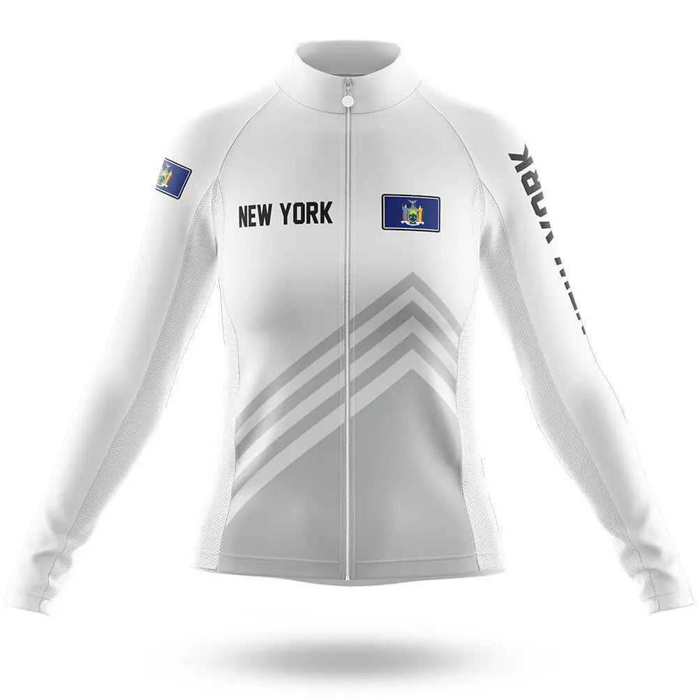 New York S4 White - Women - Cycling Kit