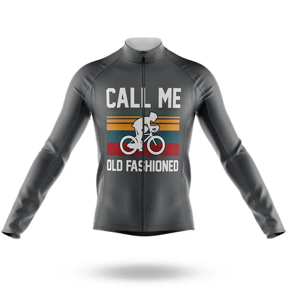 Old Fashioned V2 - Grey - Men's Cycling Kit