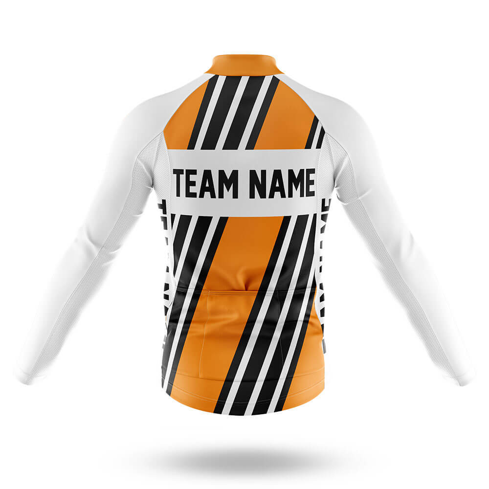 Custom Team Name M5 Yellow - Men's Cycling Kit