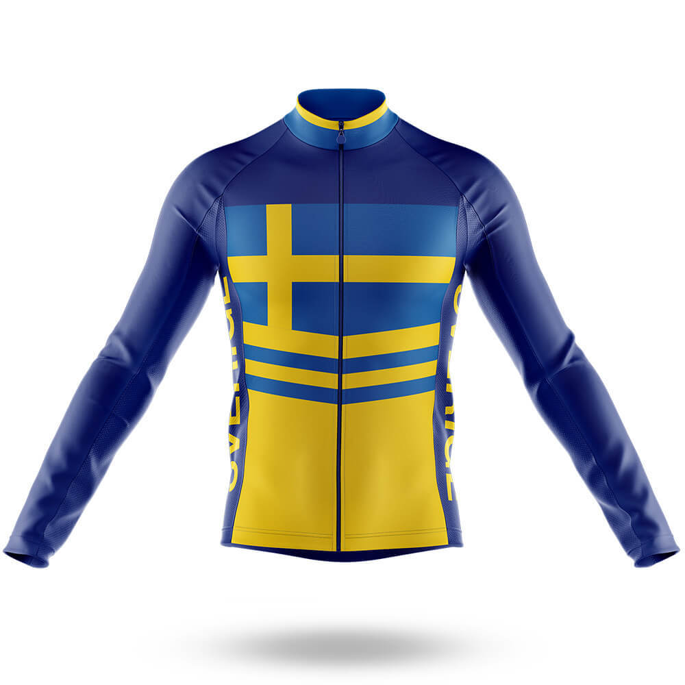 Sweden Sverige Flag - Men's Cycling Kit
