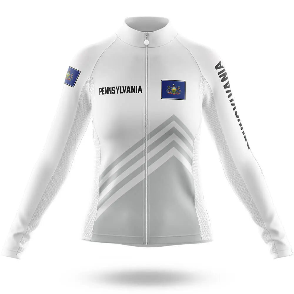 Pennsylvania S4 White - Women - Cycling Kit