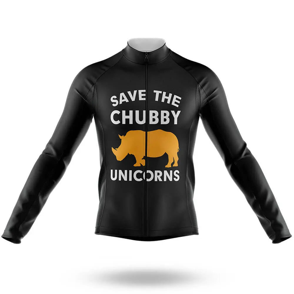The Chubby Unicorn V6 - Black - Men's Cycling Kit