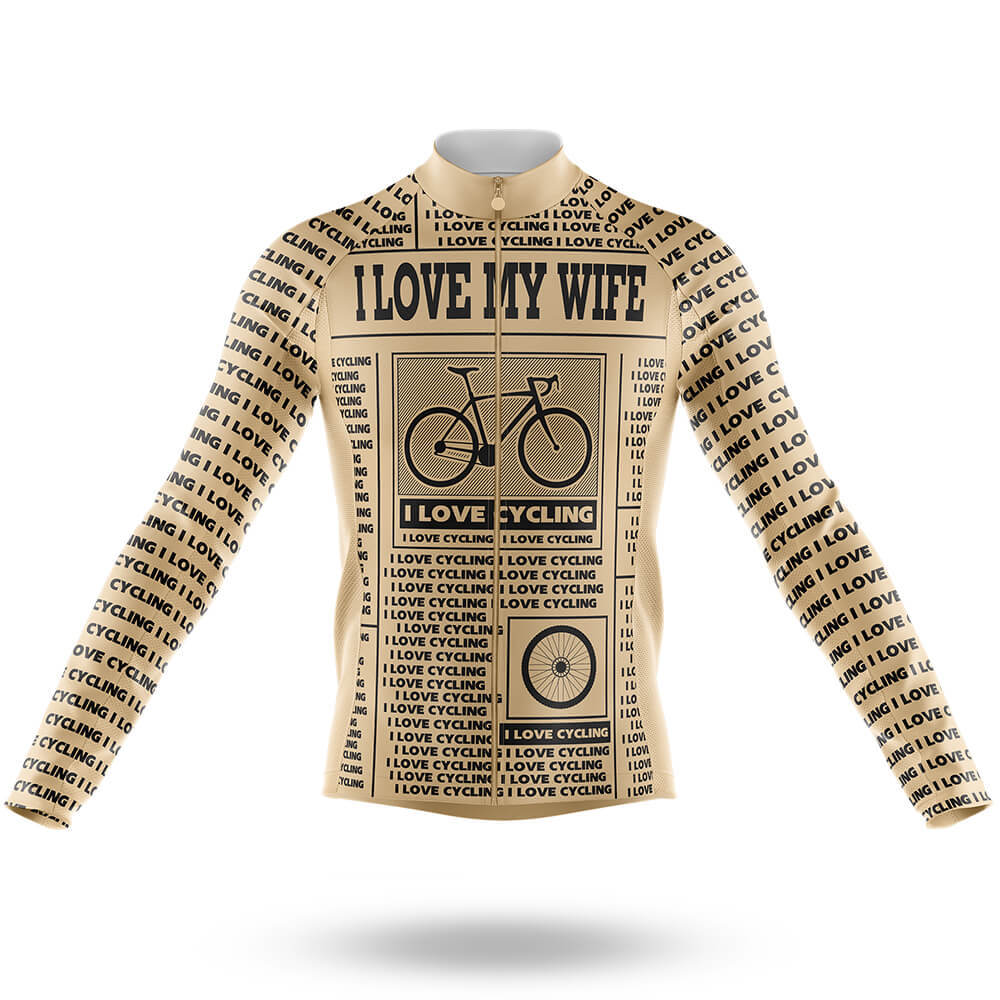 I Love My Wife V8 - Men's Cycling Kit