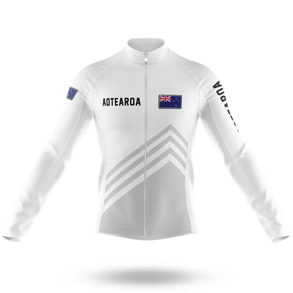 Aotearoa S5 White - Men's Cycling Kit