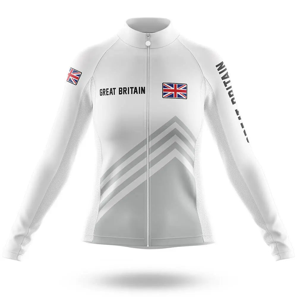Great Britain S5 White - Women - Cycling Kit