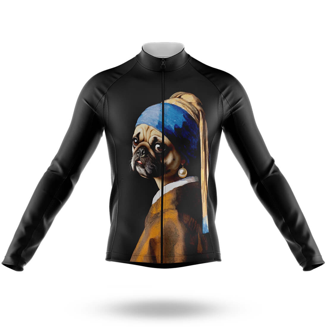 Pearl Earring Pug Dog - Men's Cycling Kit