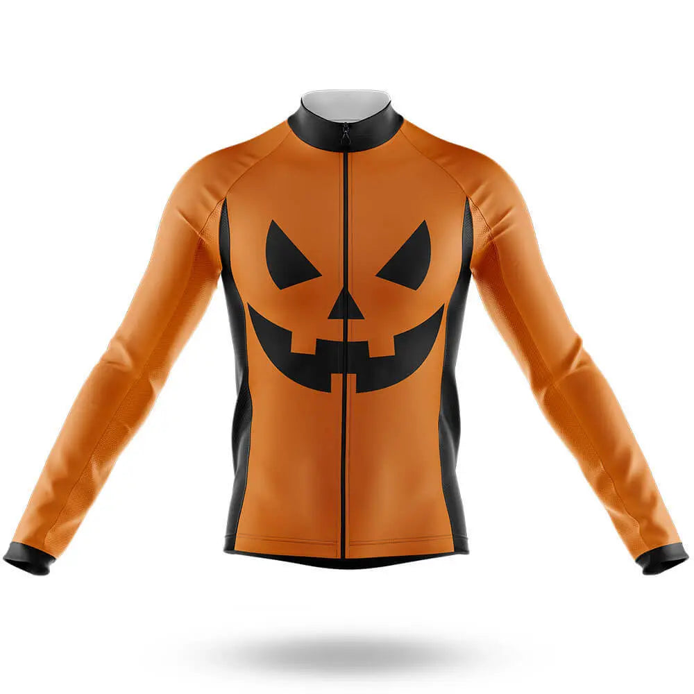 Pumpkin Face - Orange - Men's Cycling Kit