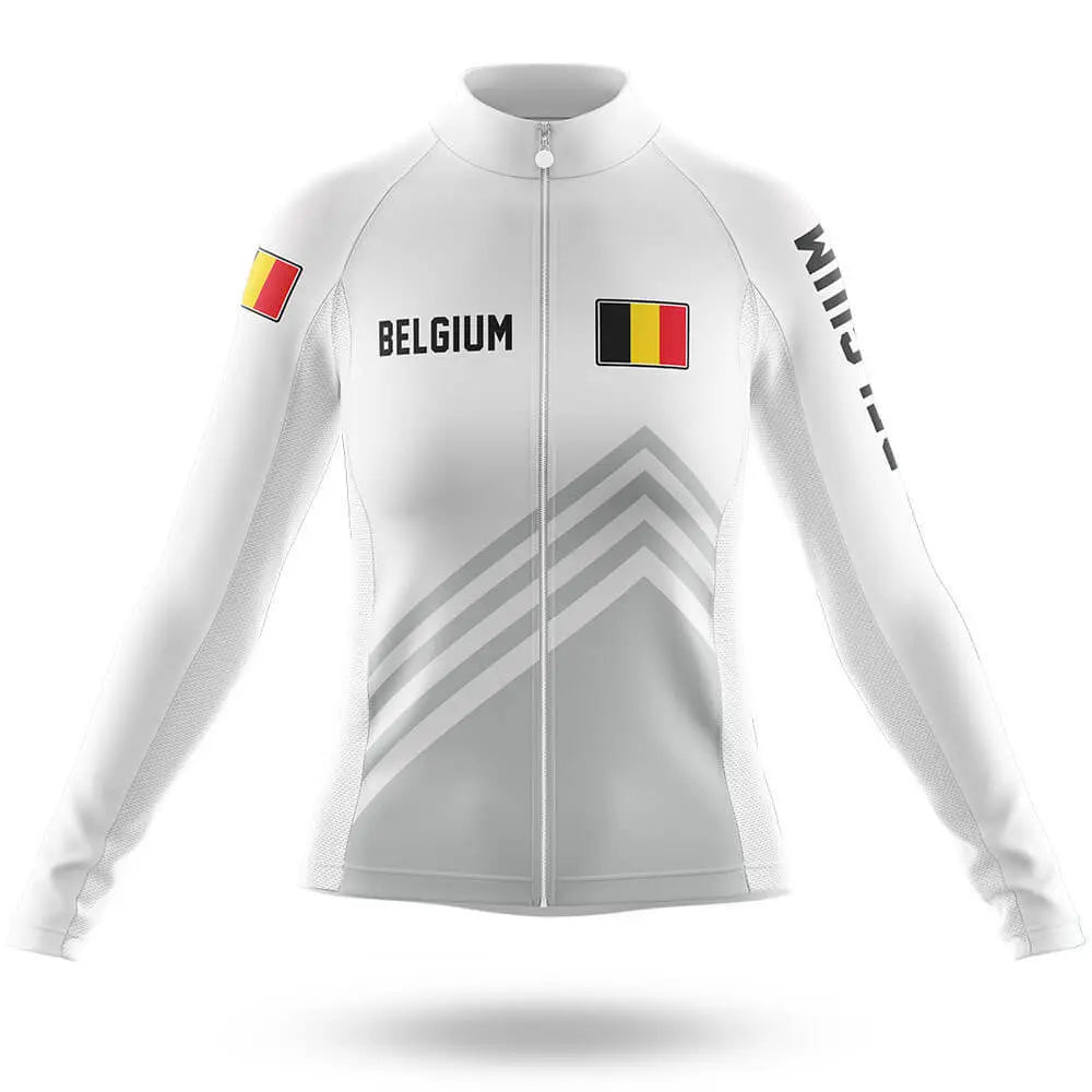 Belgium S5 White - Women - Cycling Kit