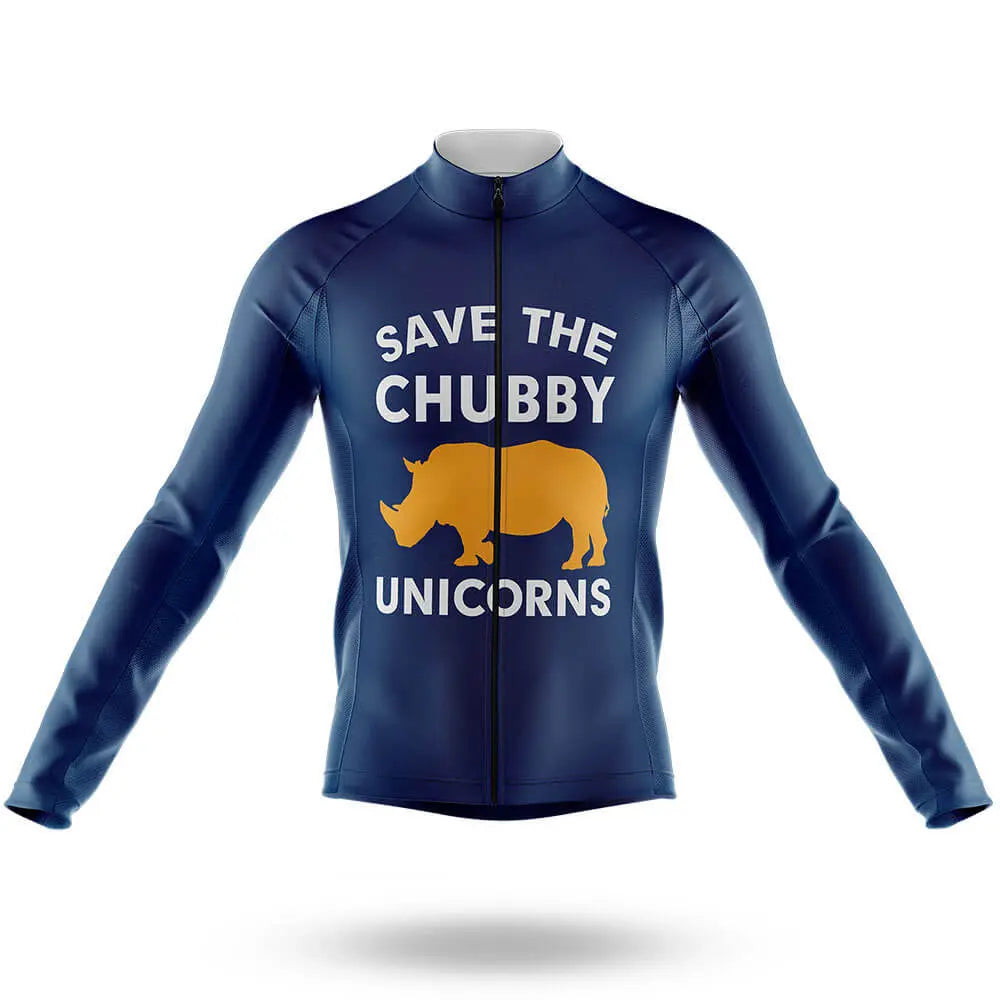 The Chubby Unicorn V6 - Navy - Men's Cycling Kit