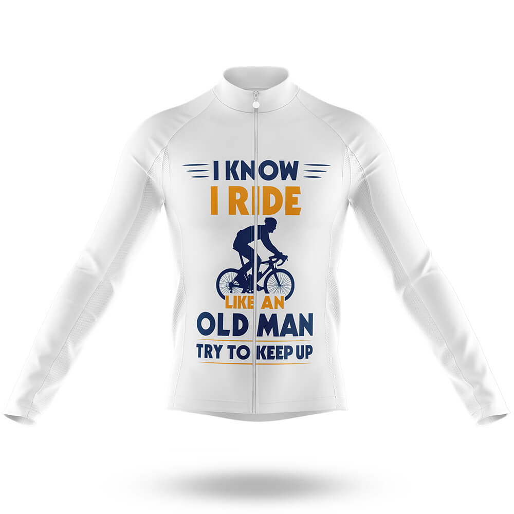I Ride Like An Old Man V5 - Men's Cycling Kit