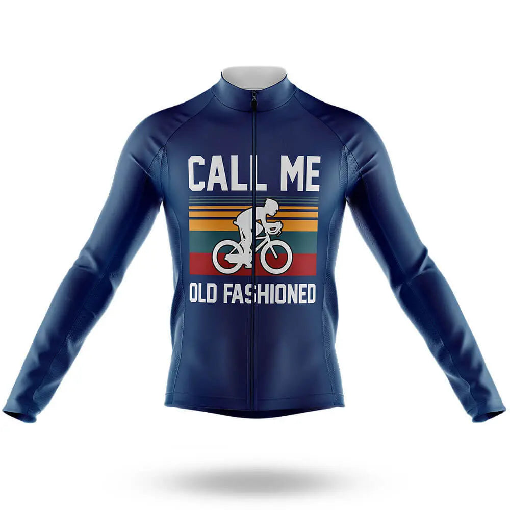 Old Fashioned V2 - Navy - Men's Cycling Kit
