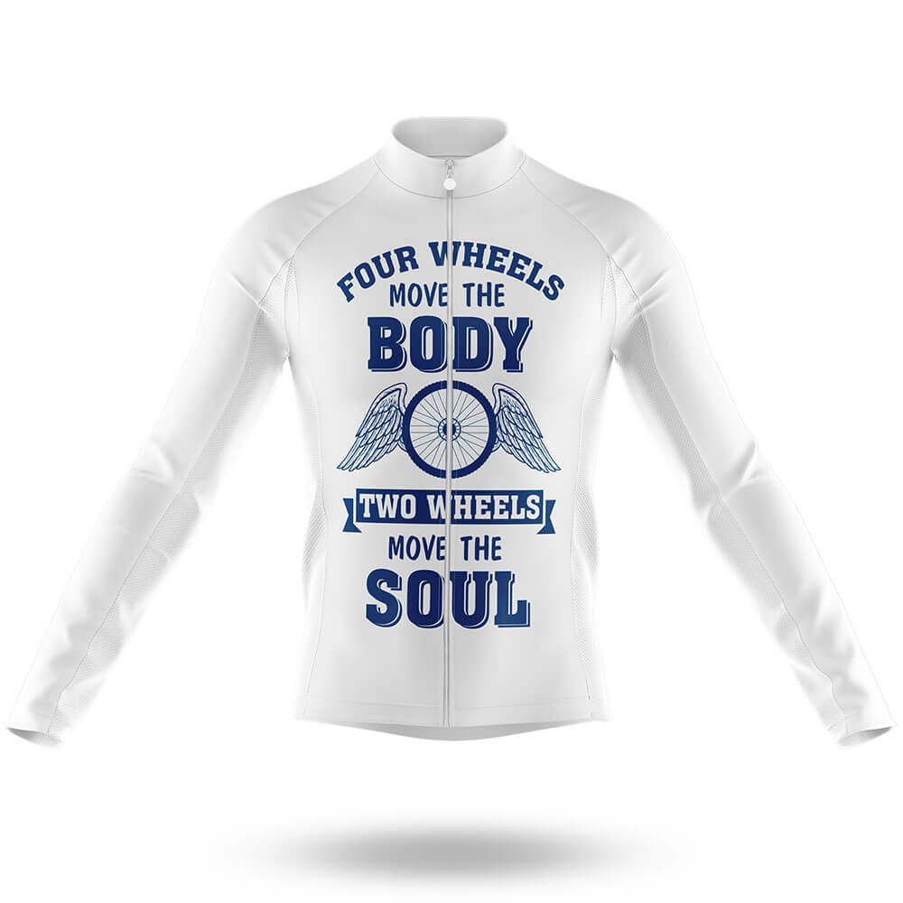 Two Wheels Move The Soul V2 - Men's Cycling Kit
