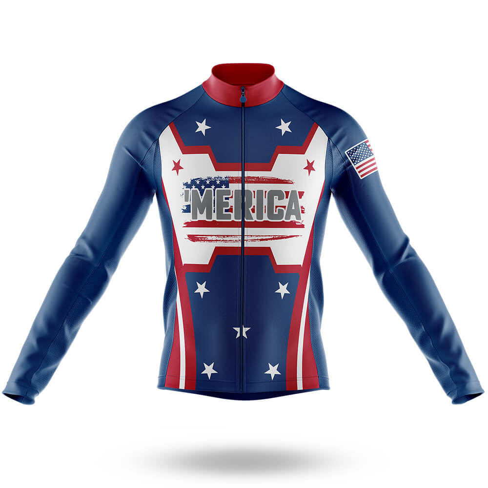 Merica Flag - Men's Cycling Kit