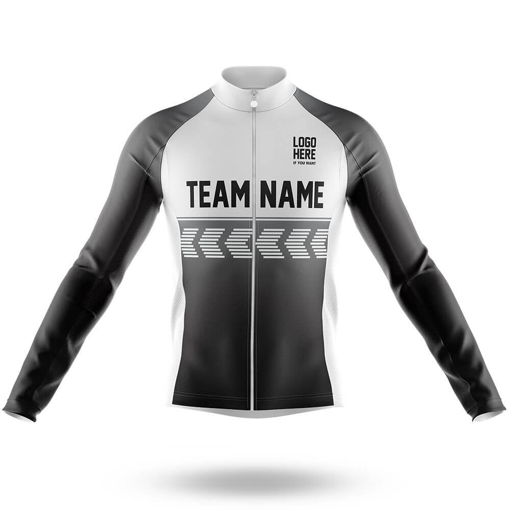 Custom Team Name S4 Grey - Men's Cycling Kit