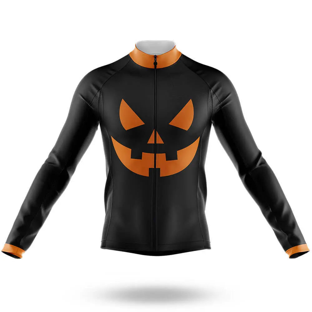 Pumpkin Face - Black - Men's Cycling Kit