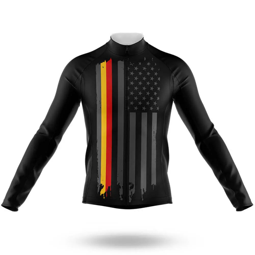 German - American Flag - Men's Cycling Kit