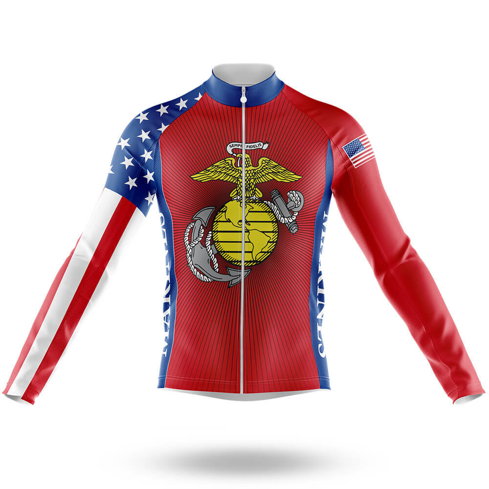 Retro US Marines - Men's Cycling Kit