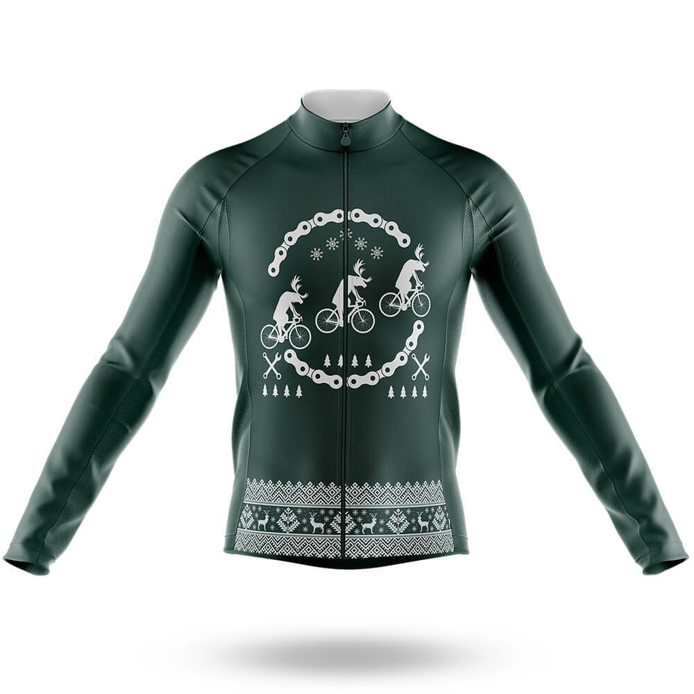 Reindeers On Bikes - Men's Cycling Kit