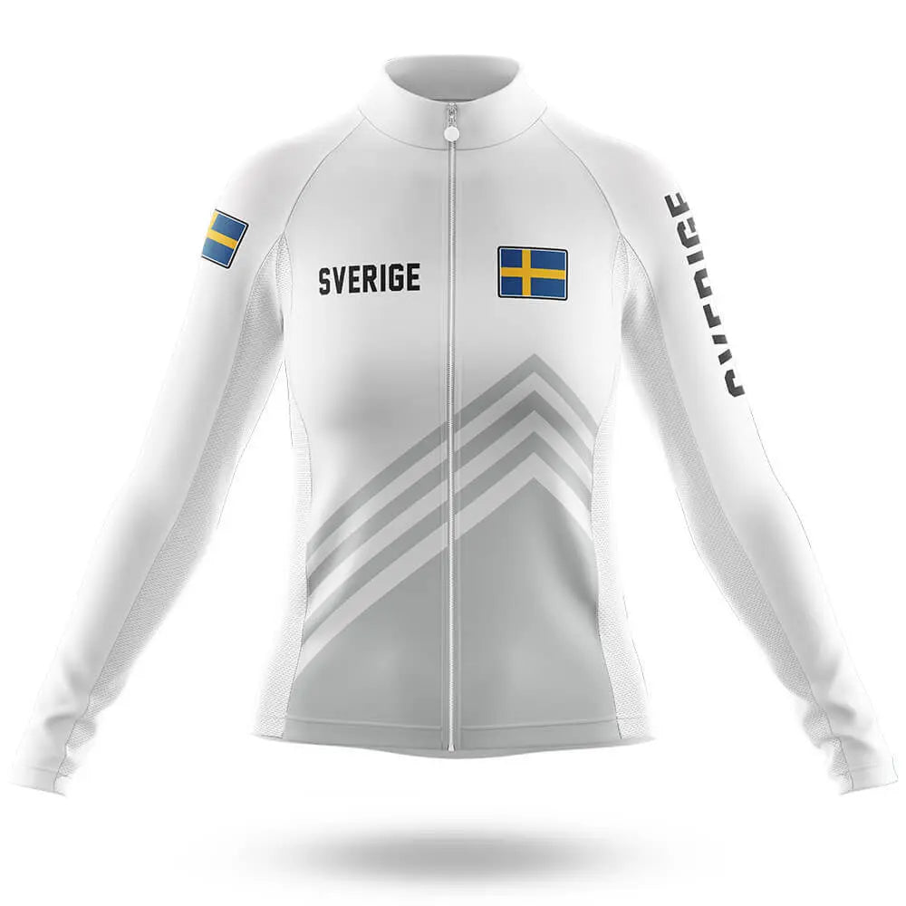 Sverige S5 White - Women - Cycling Kit