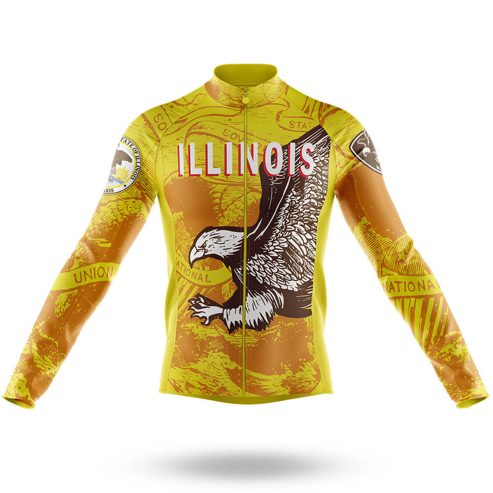 Illinois Flag - Men's Cycling Kit