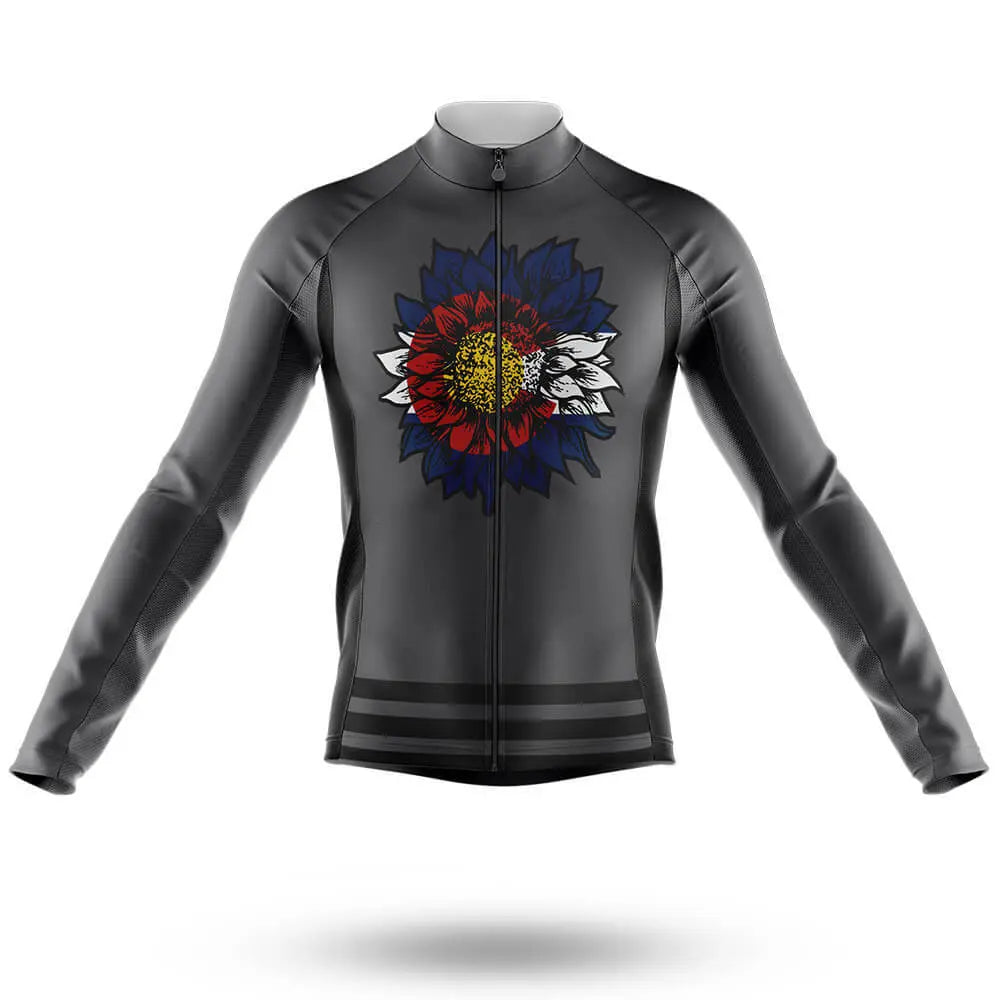Colorado Sunflower - Grey - Men's Cycling Kit