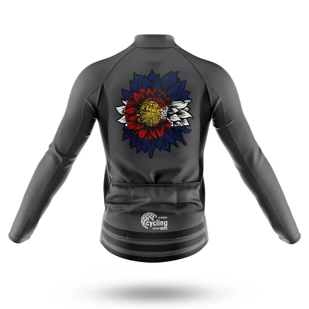 Colorado Sunflower - Grey - Men's Cycling Kit