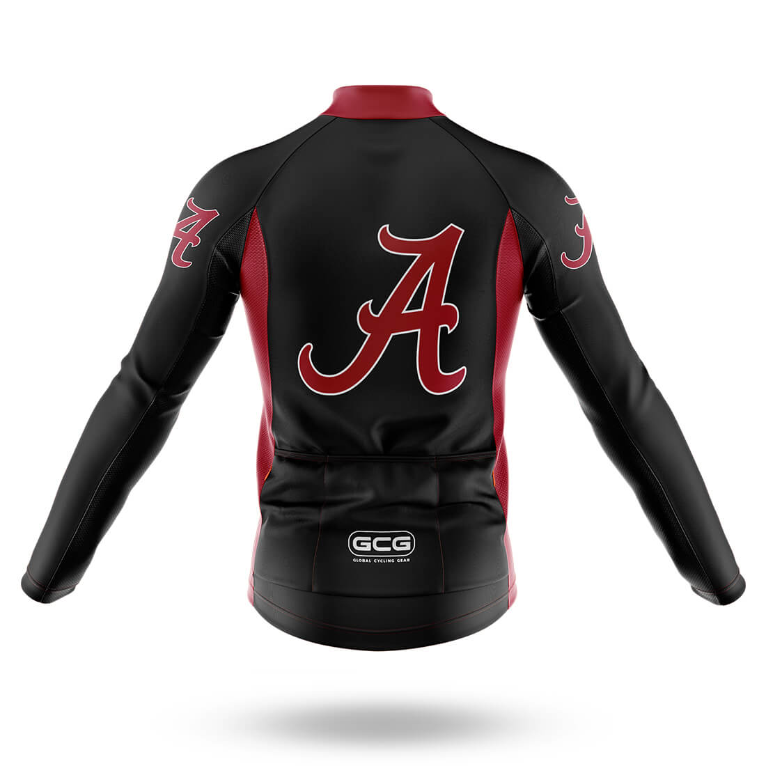 Alabama Crimson Tide Blackout - Men's Cycling Kit