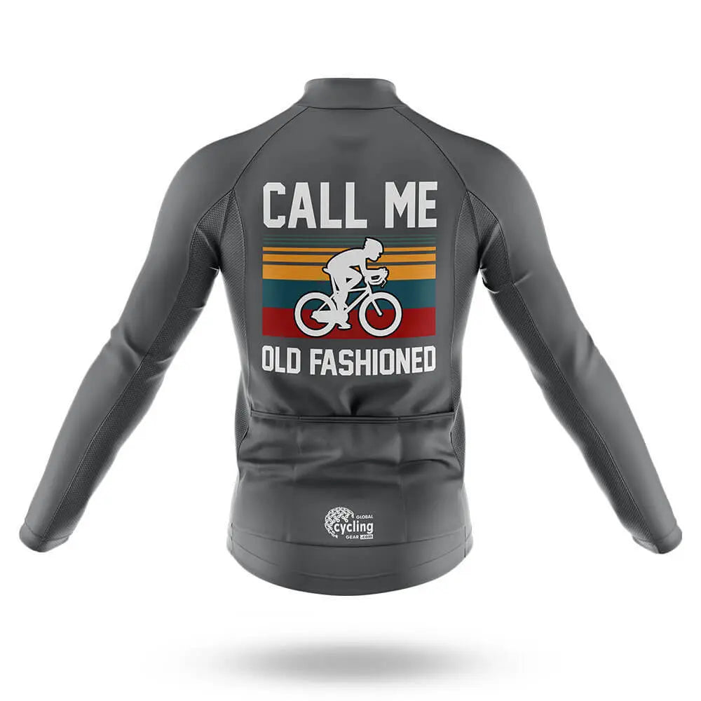 Old Fashioned V2 - Grey - Men's Cycling Kit