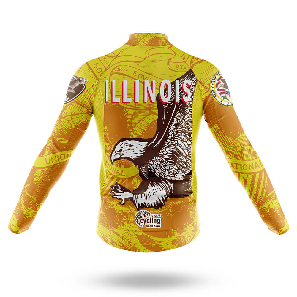 Illinois Flag - Men's Cycling Kit