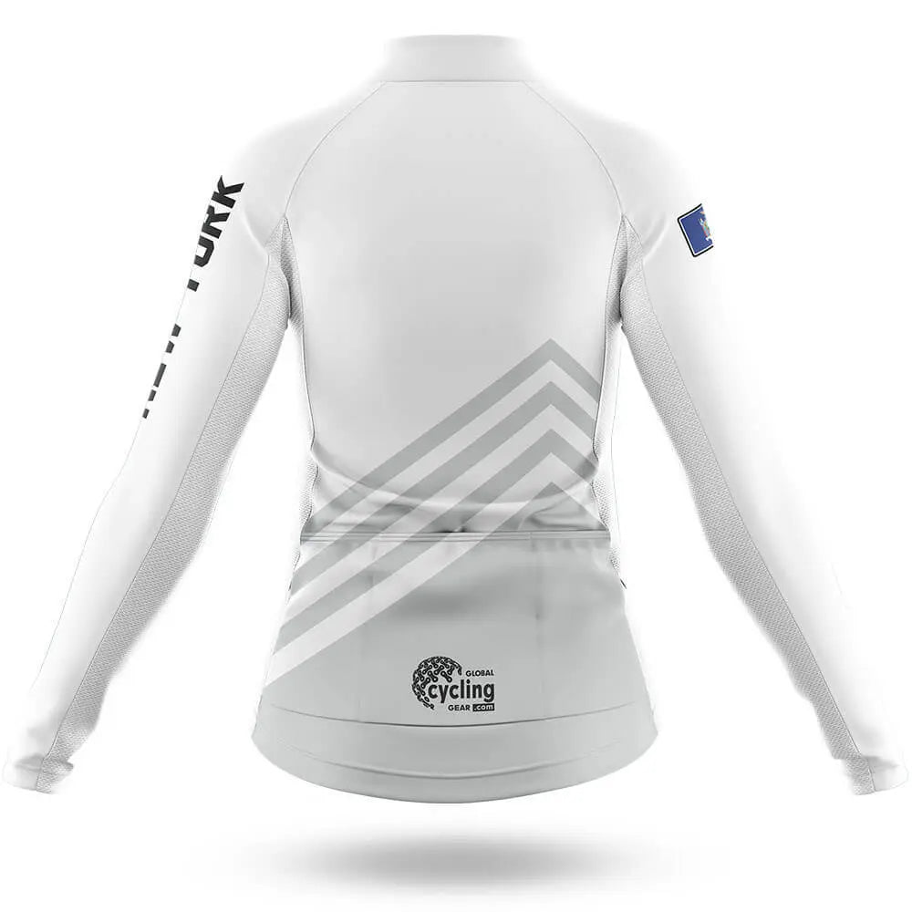 New York S4 White - Women - Cycling Kit