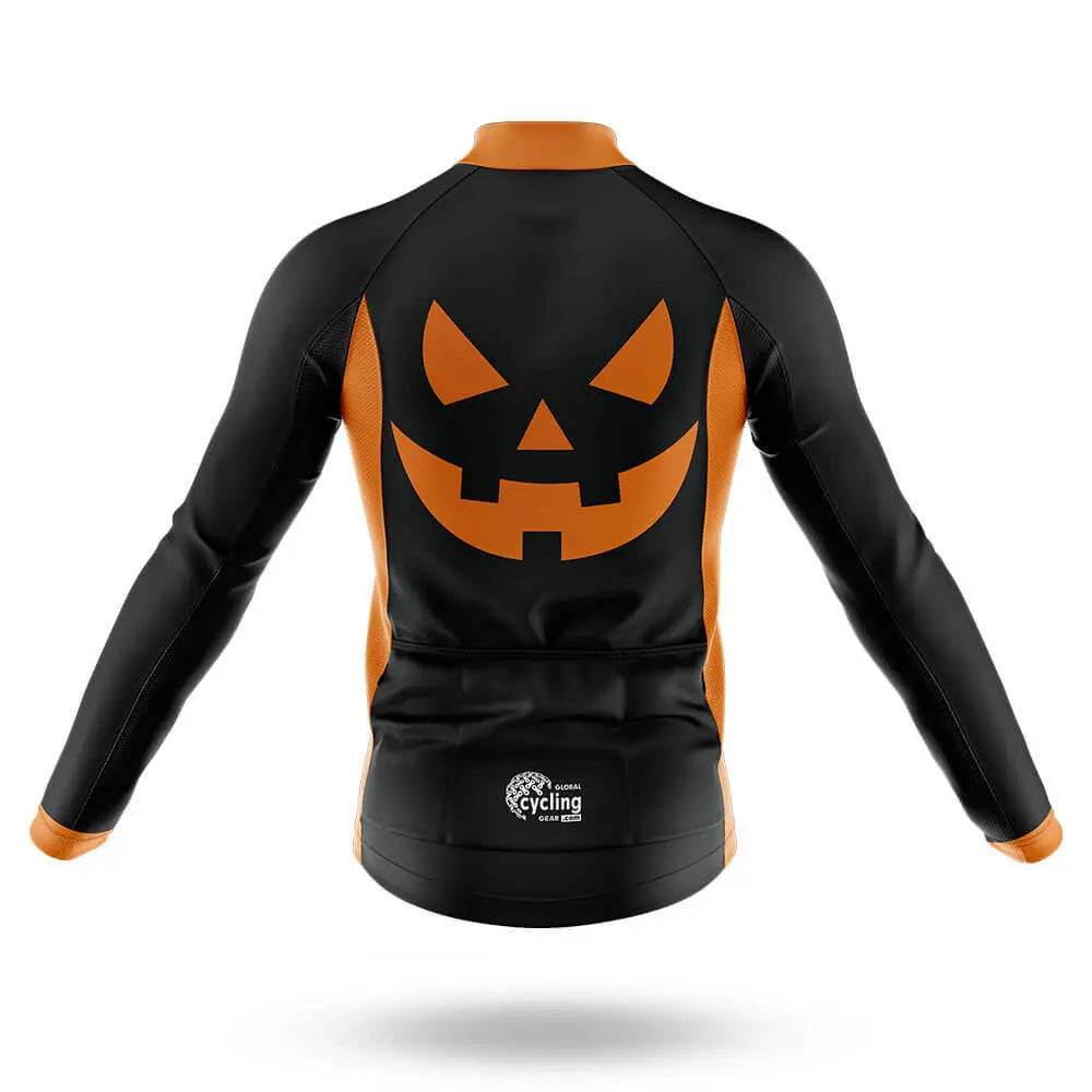 Pumpkin Face - Black - Men's Cycling Kit