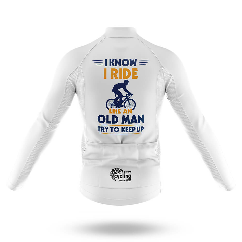 I Ride Like An Old Man V5 - Men's Cycling Kit