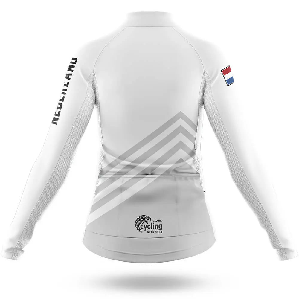 Nederland S5 White - Women - Cycling Kit