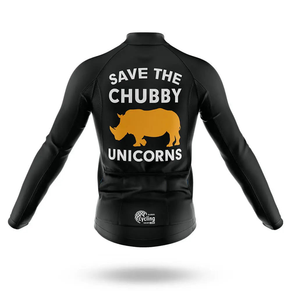 The Chubby Unicorn V6 - Black - Men's Cycling Kit