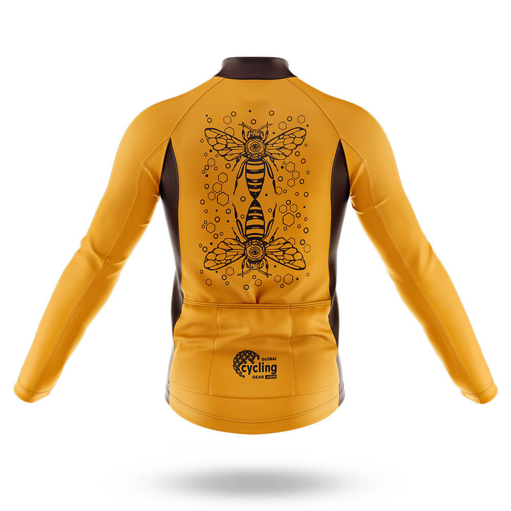 Bee Geometric - Men's Cycling Kit